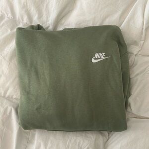 green nike hoodie
